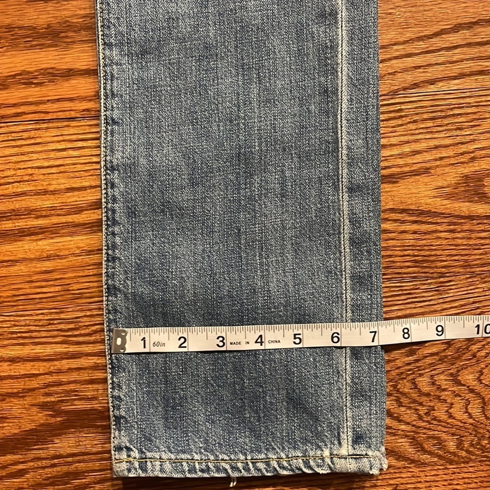 J CREW women’s Vintage matchstick low rise slim leg jeans distressed 29R - Picture 15 of 15